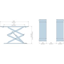 Schaarbrug, Chassisopname, 3.0T, Vloerinstallatie