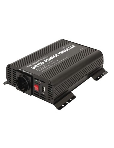 Omvormer Psw 601W - 12V - Aan/Uit Afstandsbediening