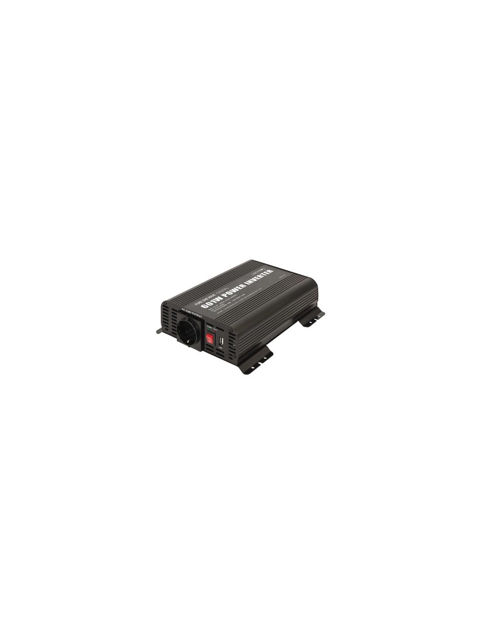 Psw Converter 601W - 12V - Aan / Uit Afstandsbediening