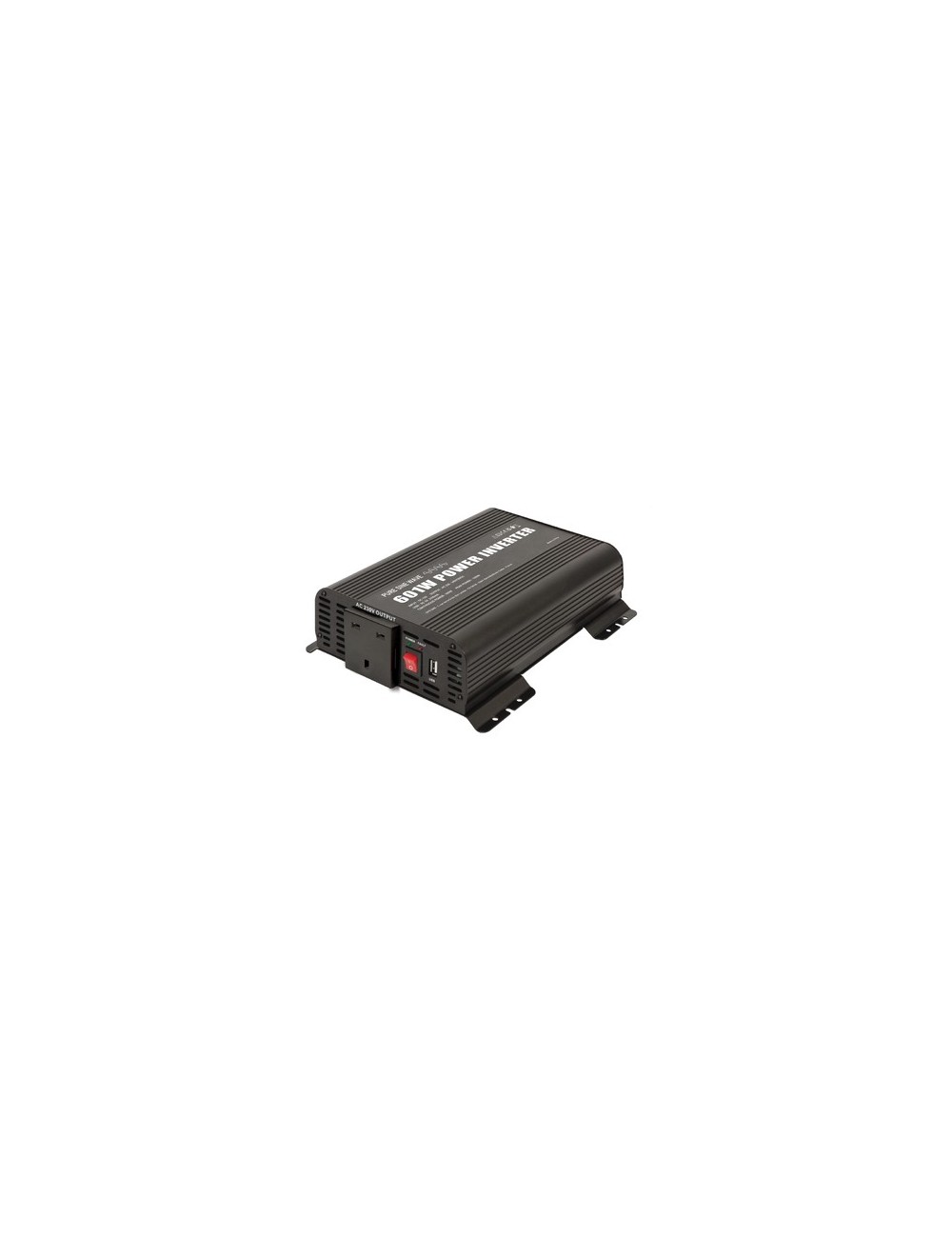 Psw Converter 601W - 12V - Afstandsbediening Aan / Uit - Vk