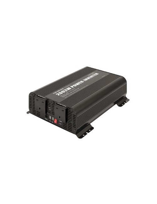 Convertisseur Psw 2002W - 12V - Telecommande Ecran - Uk