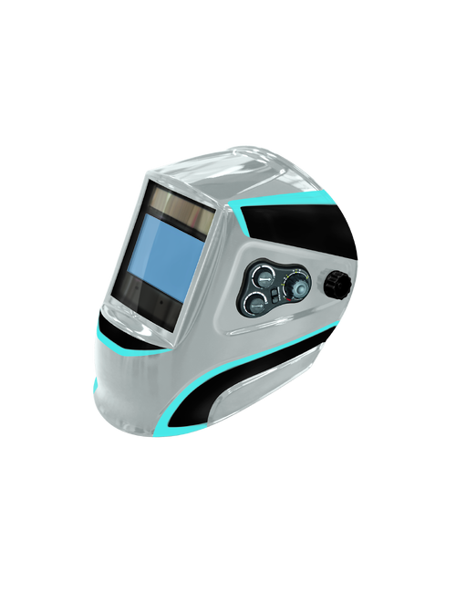 Lcd Ergotech+ 5/9-9/13 Silver True Color Helmet