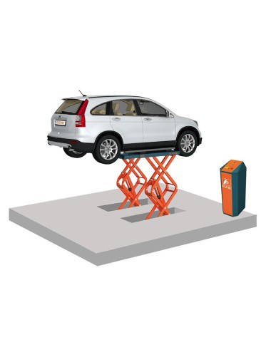 Schaarbrug, Chassisopname, 3.5T, Inbouwinstallatie