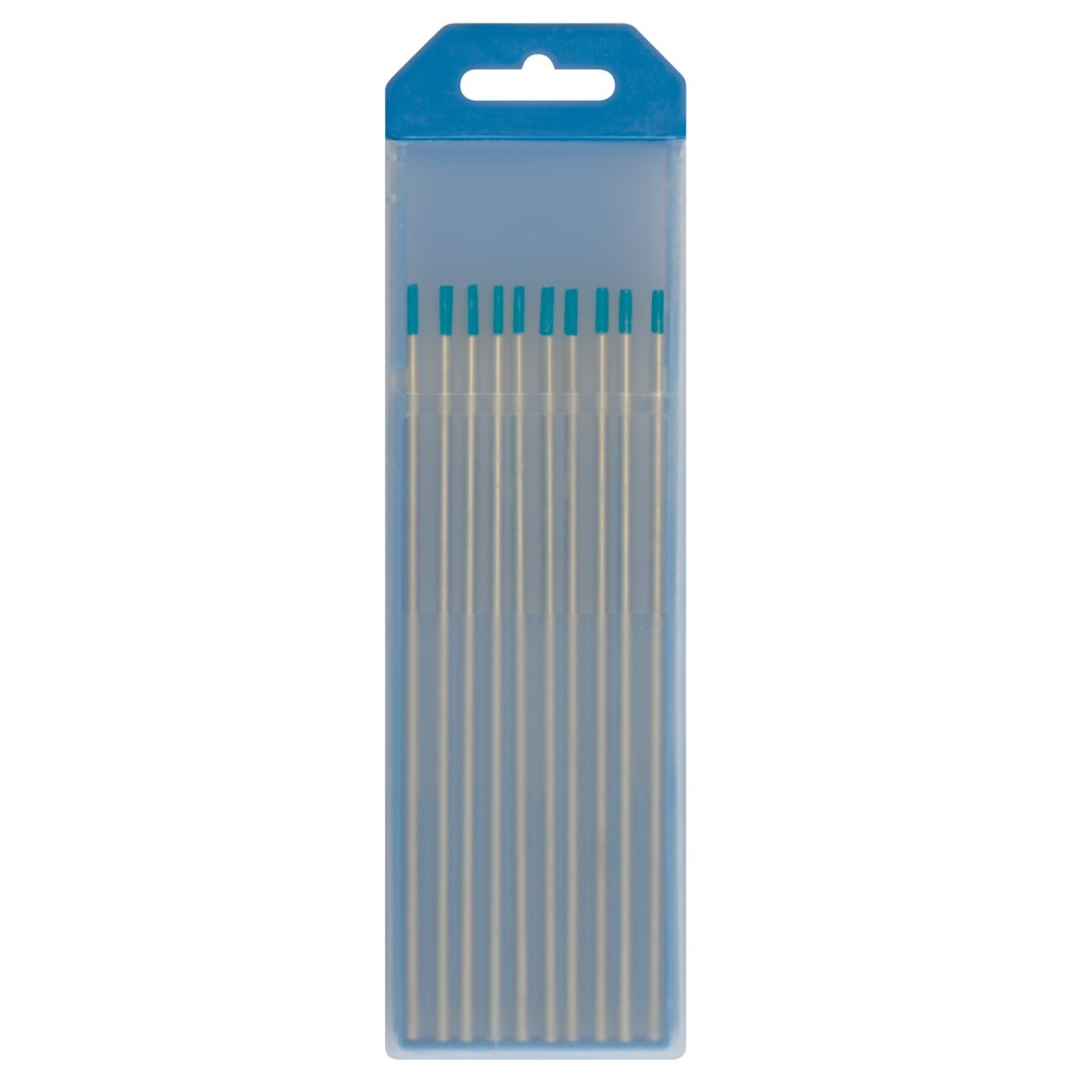 10 Wolfraam Lanthaan Elektroden Wl20 Ø3,2 - Blauw (Ac / Dc - Alu / Staal)