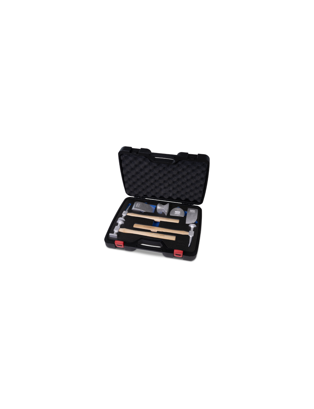Coffret 3 marteaux alu et 4 tas aluminium Coffret 3 marteaux alu et 4 tas aluminium