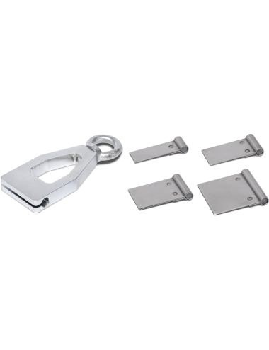 Kit de 4 plaques à souder et pinces de traction