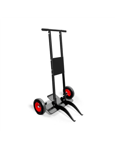 TROLLEY VOOR HET VERWIJDEREN EN PLAATSEN VAN SPUITBOOTH-ROOSTERS