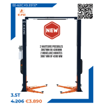 !! Promo !! Elektro-Hydraulische 2-Palenbrug, Zonder Basis, Hefvermogen 3,5T
