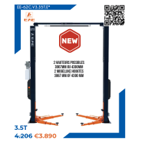 !! Promo !! Elektro-Hydraulische 2-Palenbrug, Zonder Basis, Hefvermogen 3,5T