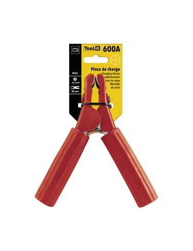 Insulated Clamp 600A - Red - Bulk