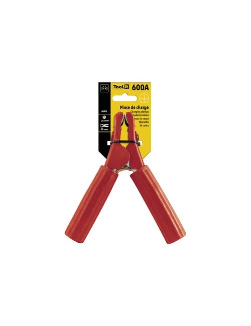 Insulated Clamp 600A - Red - Bulk