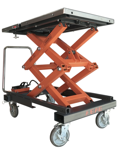 Mobiele Heftafel, 1.0T, Pneumatische Ontgrendeling