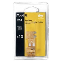 Kit 10 Zekeringen 25A / Laders - Blister