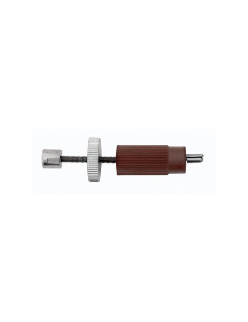 10 Ø2.4mm handmatige montage klemmen (bruin)