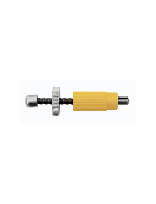 10 handmatige klemmen Ø4.0mm (geel)