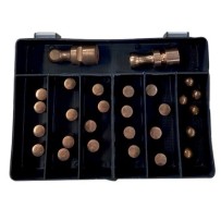 Box 20 Caps Type A + 6 Caps Type F + 2 Elektroden Boule (C6 & G2)