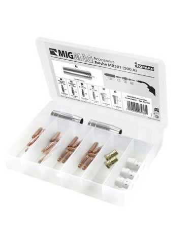 Coffret torche Mb501 (Mig 500 A)
