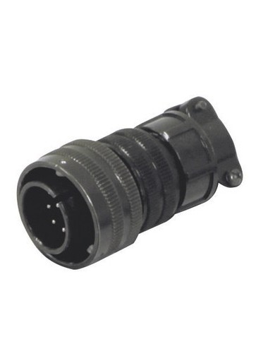 Cylindrical Analog Male Din Connector 14 Pin