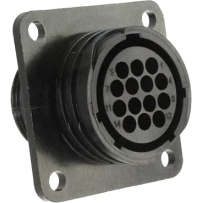 14Pts Analoge Cilindrische Vrouwelijke Connector