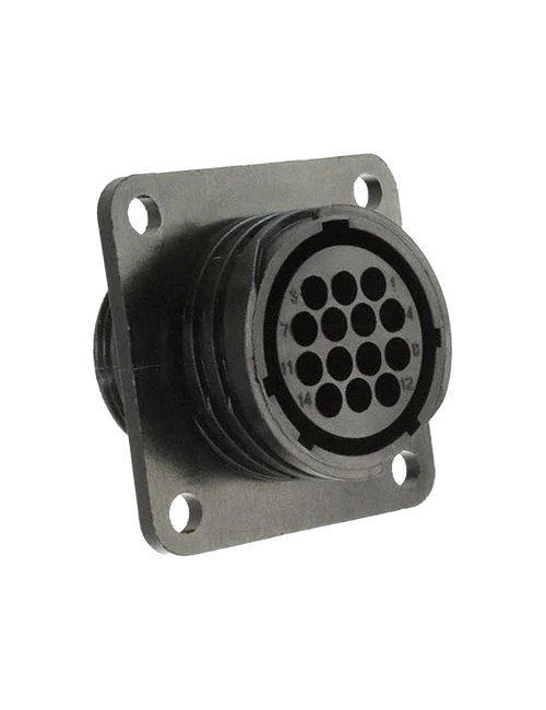 14Pts Analoge Cilindrische Vrouwelijke Connector