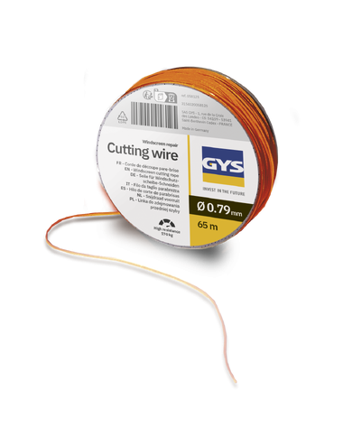 Oranje Windscherm Snijtouw - 0,79 Mm / 65 M