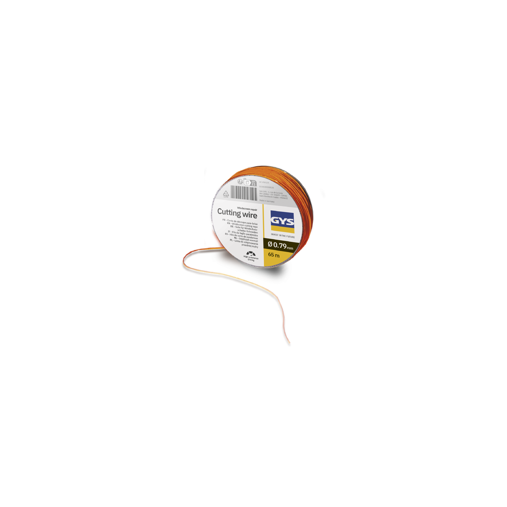 Oranje Windscherm Snijtouw - 0,79 Mm / 65 M