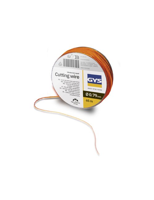 Oranje Windscherm Snijtouw - 0,79 Mm / 65 M