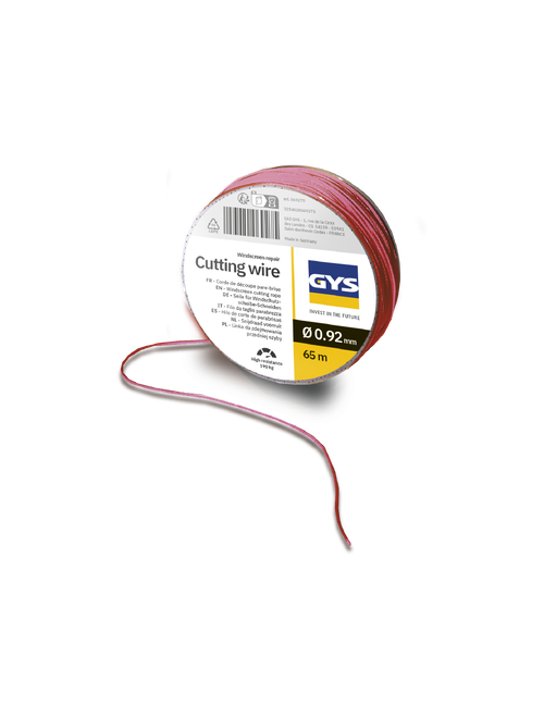 Rode Snijtouw Voor Voorruit - 0,92 Mm / 65 Meter