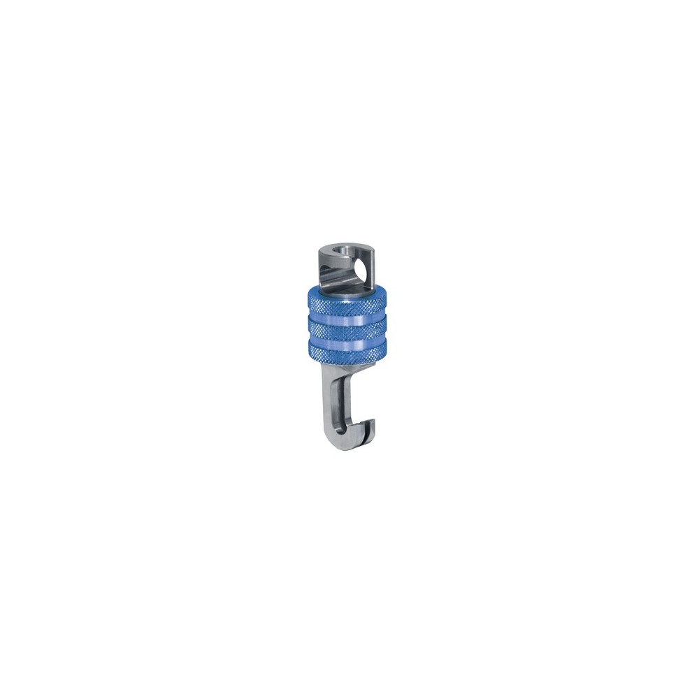 Crochet 2 dents pour barres PREMIUM PRO