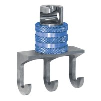 Crochet 3 dents pour barres PREMIUM PRO