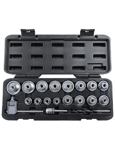 Complete 16-diameter bumperboorset voor detectoren