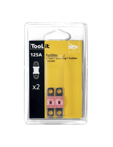 Kit 2 Zekeringen 125A / Laders 100-12 Hf