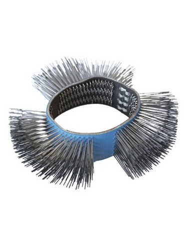 Fijne borstel 103X23Mm - Rechte slierten 0,5 mm