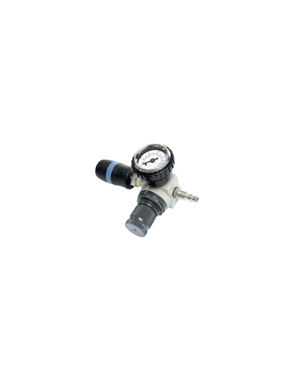 Pressure Regulator 0 To 10 Bars With Air Connectors - Fr