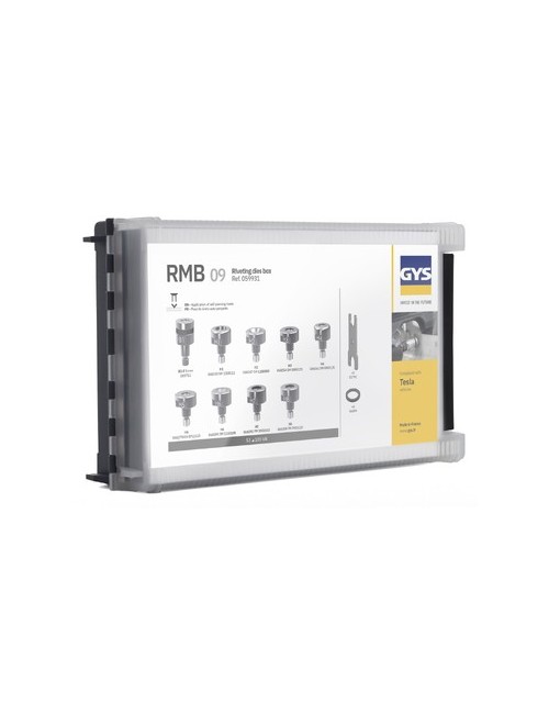 Rmb 09 Die Kit (Tesla) Riveters 10T / 8T.Pp / 10T.Pp