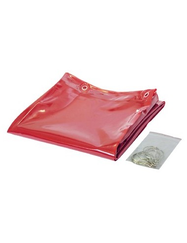 Orange Welding Curtain Opti 140.O Ce 1.6X1.4M