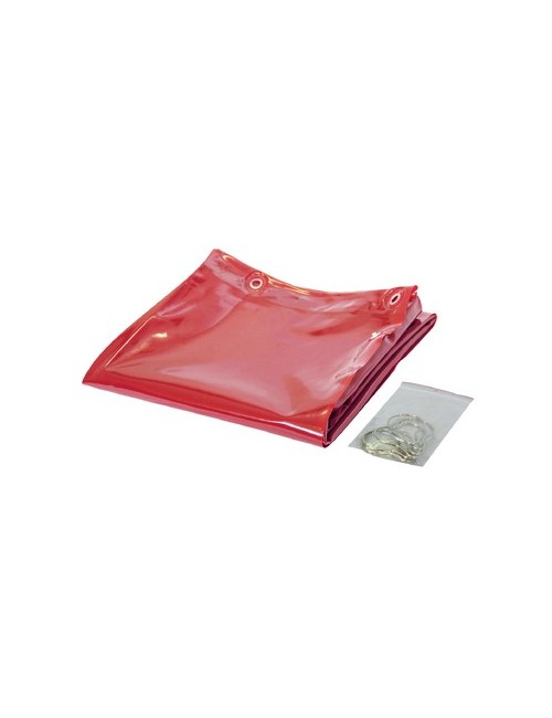 Orange Welding Curtain Opti 140.O Ce 1.6X1.4M