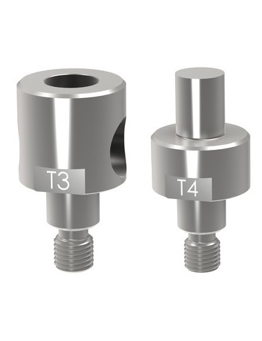 T3 + T4 Die Set Voor 8T / 10T Riveters (Push-Pull Compatibel)