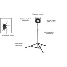 !! promo !! Tripod Lamp 3000L