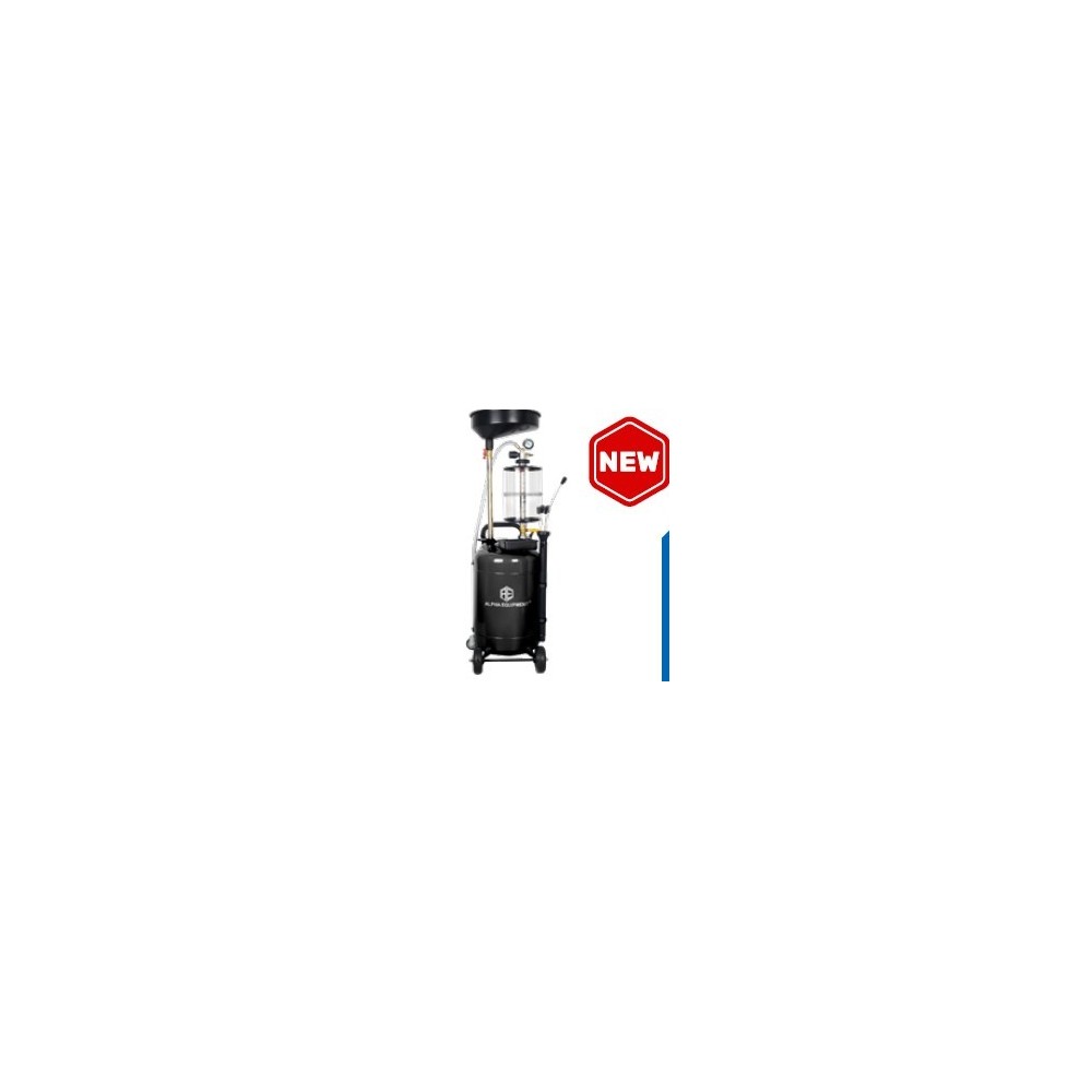 !! promo !! récupérateur d'huile par asiration et gravité avec bocal 70L
