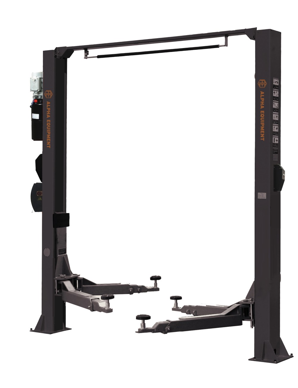 Elektro-Hydraulische 2-Palenbrug, Zonder Basis, Hefvermogen 4T