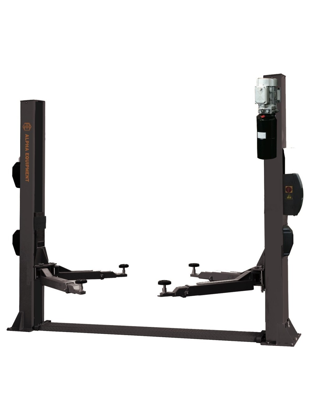 ELEKTRO-HYDRAULISCHE 2-PALENBRUG, MET BASIS, HEFVERMOGEN 3,5T