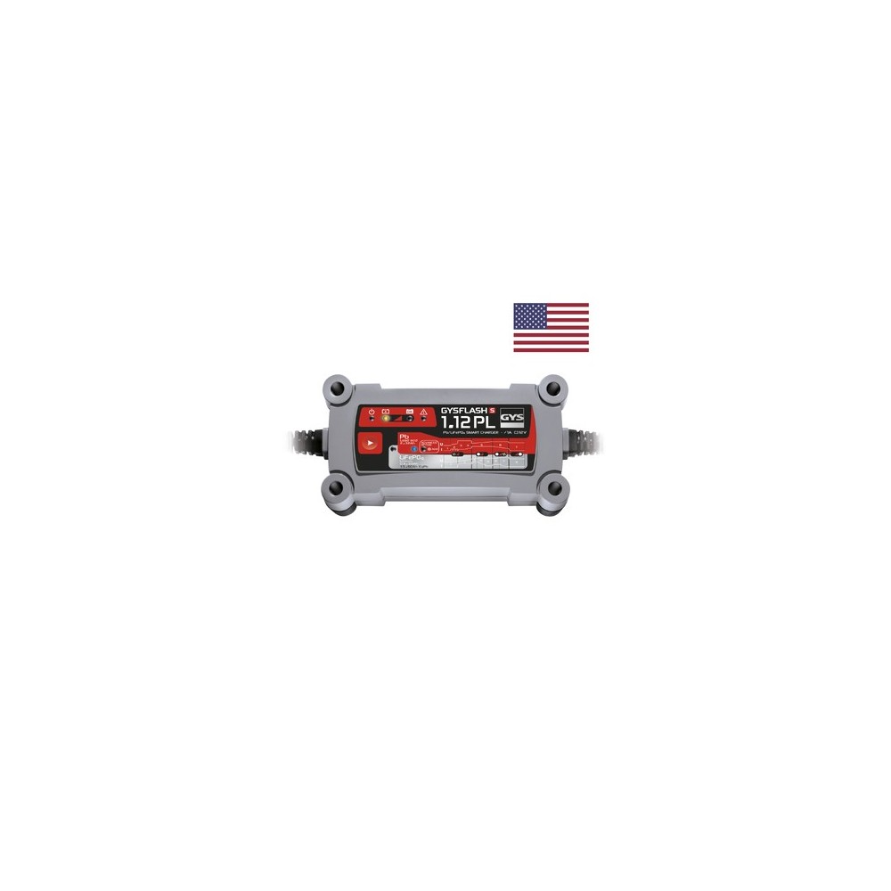 Gysflash S 1.12 Pl - 110V - Amerikaanse Batterijlader