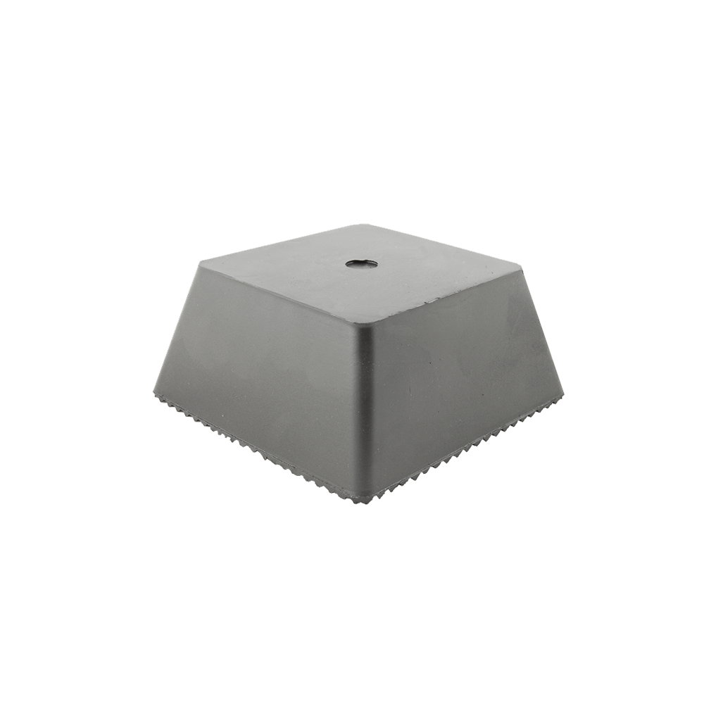 Universele Rubberen Pyramide Blok 150 X 150 X 70 Mm