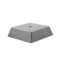 Universele Rubberen Pyramide Blok 150 X 150 X 40 Mm