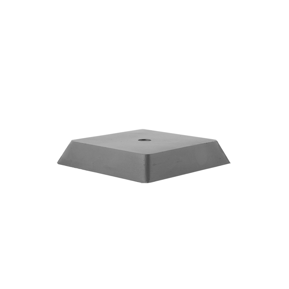 Universele Rubberen Pyramide Blok 150 X 150 X 20 Mm