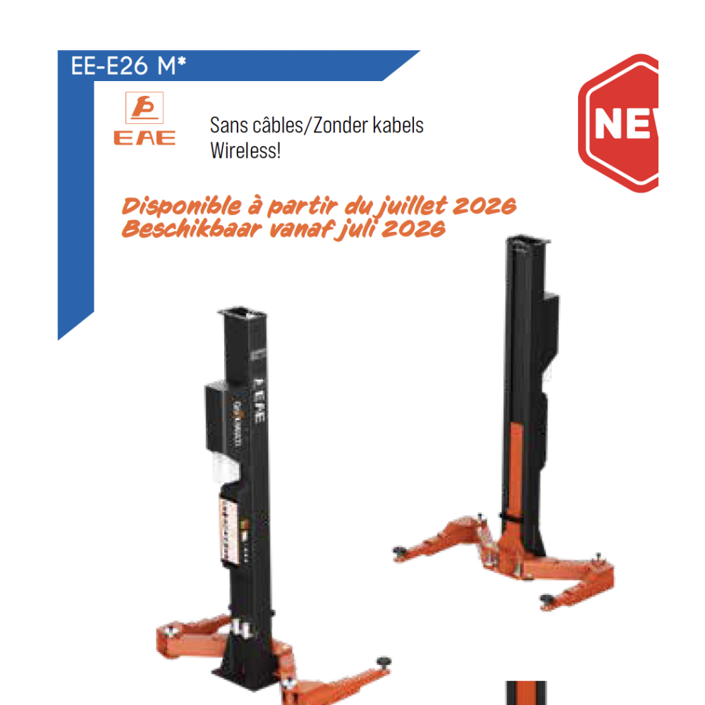 ! promo !Pont électro-hydraulique à 2 colonnes, sans connexion (sans fil), capacité de levage 6T av