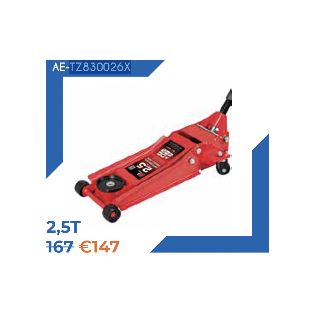 !! Promo !! Cric de garage 2,5 tonnes