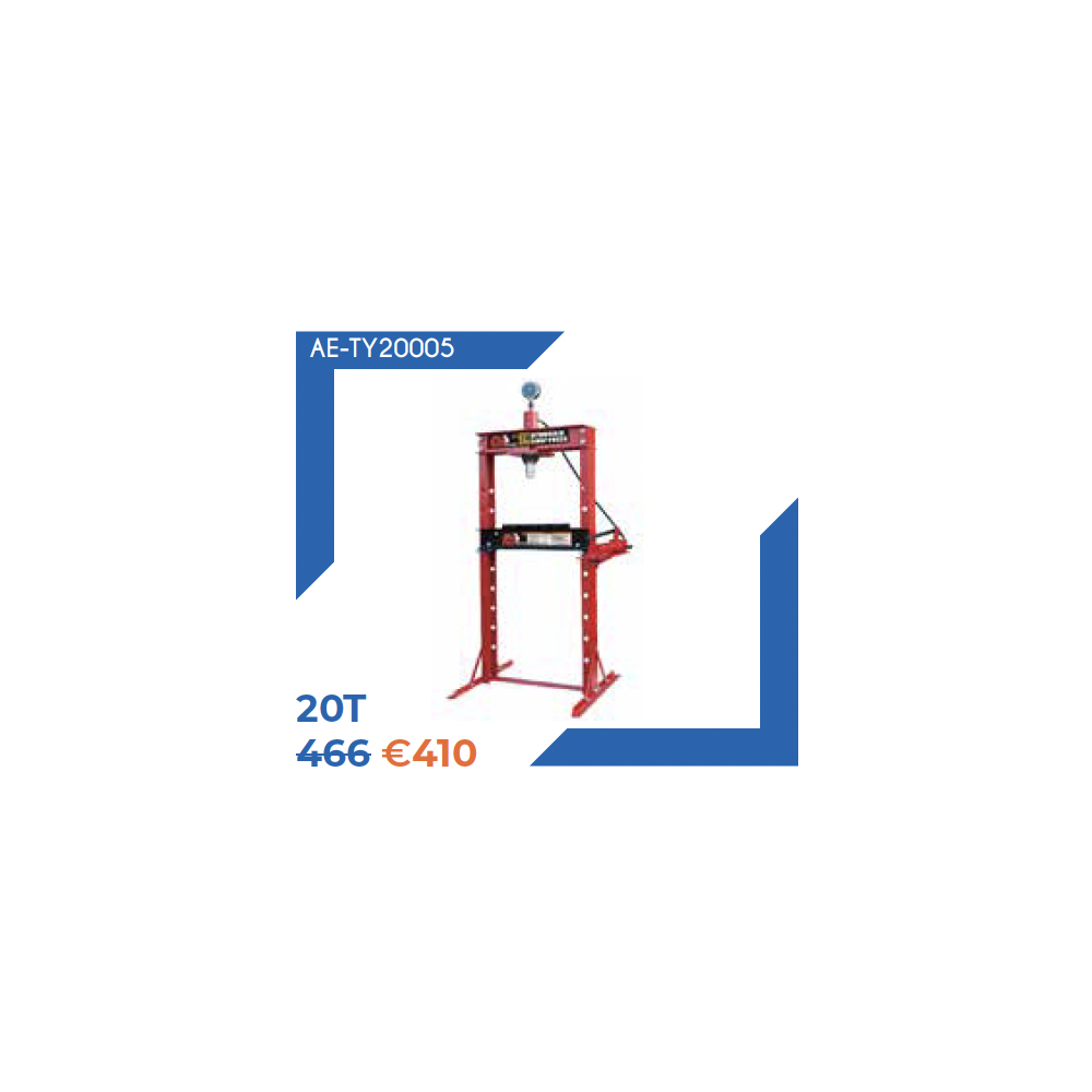 !! Promo !! 20T SHOP PRESS