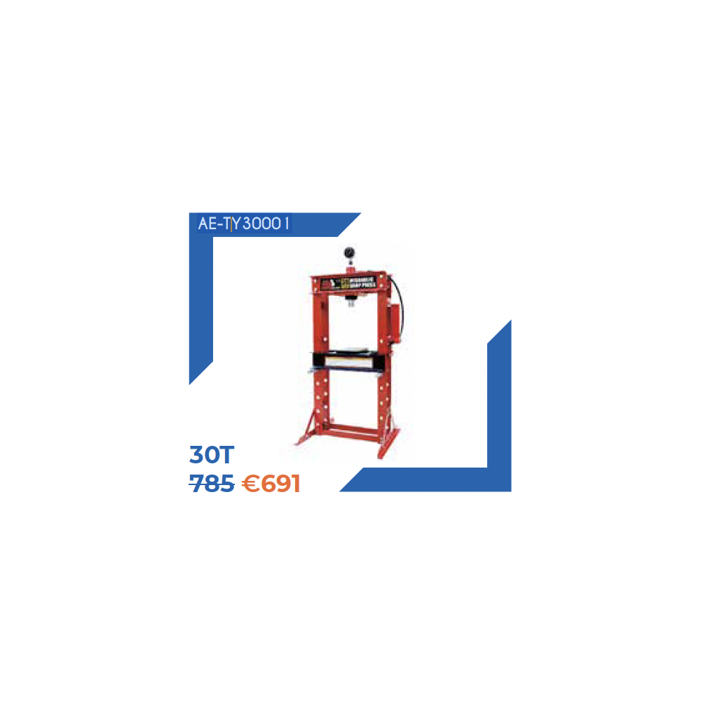 !! Promo !! 30T SHOP PRESS